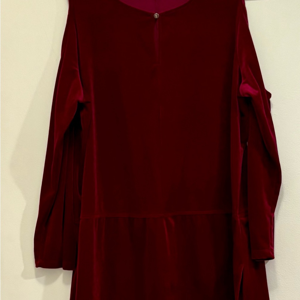 Ralph Lauren Deep Red Blouse - Picture 1 of 6